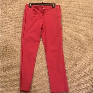 Worthington hot pink crop pant